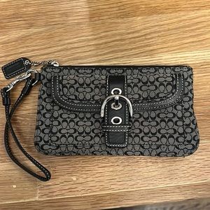 Coach wristlet/wallet